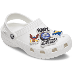 Armed Forces US Navy 5Pck Jibbitz Shoe Charm - Crocs