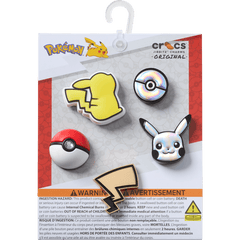 Elevated Pokemon 5 Pack Jibbitz Shoe Charm - Crocs