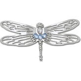 Silver Dragonfly Jibbitz™ charms - Crocs