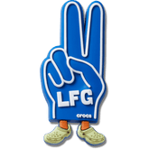 LFG Foam Peace Sign Jibbitz™ charms - Crocs