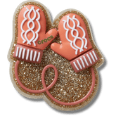 Glitter Pink Mittens Jibbitz™ charms - Crocs