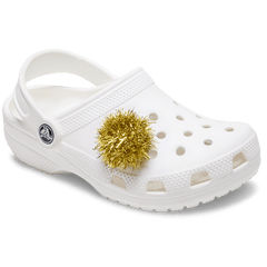 Gold Tinsel Pom Jibbitz™ charms - Crocs