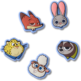 b'Disney Zootopia 2 5 Pack Jibbitz Shoe Charm - Crocs'