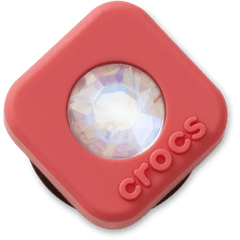 Red Square PVC SMT Gem Jibbitz™ charms - Crocs