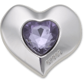 SilverandPurple SMT Gem Heart Jibbitz™ charms - Crocs