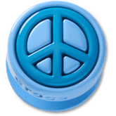 Blue Peace Sign Icon Jibbitz™ charms - Crocs