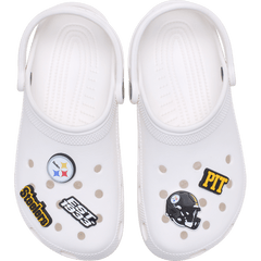 NFL Pittsburgh Steelers 5 Pack Jibbitz Shoe Charm - Crocs