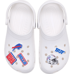 NFL Buffalo Bills 5 Pack Jibbitz Shoe Charm - Crocs