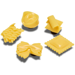 Realistic Pasta 5 Pack Jibbitz™ charms - Crocs