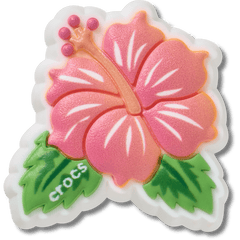 Blue Tropical Hibiscus Jibbitz™ charms - Crocs