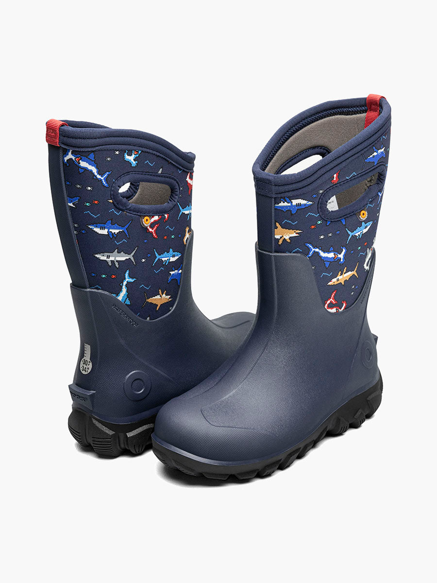 BOGS Classic Seamless Pixel Shark