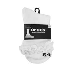 CrocsSocks Ruffle Ankle 3 PK - Crocs