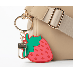 Strawberry Bag Charm - Crocs