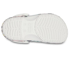 Girls/Boys Kids' Baya Graphic Clog Multi / White | Crocs Clogs