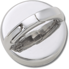 Silver Interchangeable Stud Jibbitz™ charms - Crocs