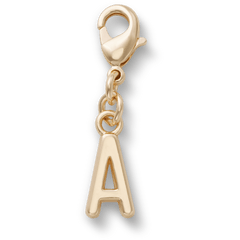 Gold Letter A Charm Jibbitz™ charms - Crocs