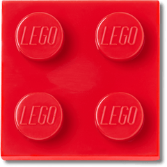 LEGO® Red Tile 2x2 Jibbitz™ charms - Crocs
