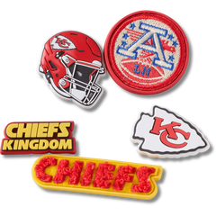 NFL Kansas City Chiefs 5 Pack Jibbitz Shoe Charm - Crocs