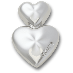 Silver Double Heart Jibbitz™ charms - Crocs