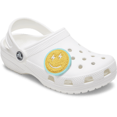 Mega Chenille Happy Face Jibbitz™ charms - Crocs