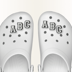 Letter A-Z Jibbitz Shoe Charm - Crocs