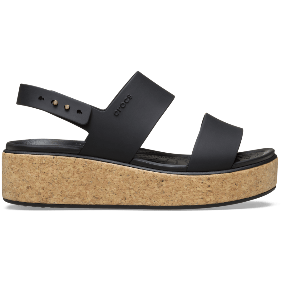 Brooklyn Cork Low Wedge - Crocs - US 5683