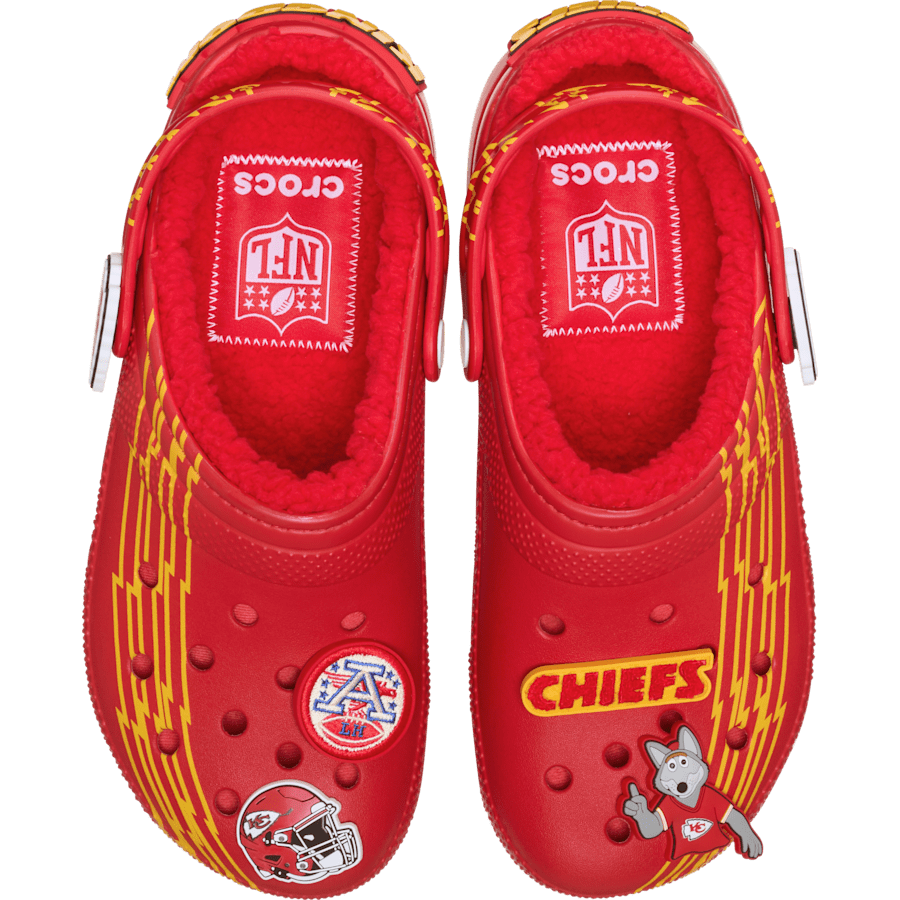 NFL Kansas City Chiefs Classic Lined Clog - Crocs - US 9603