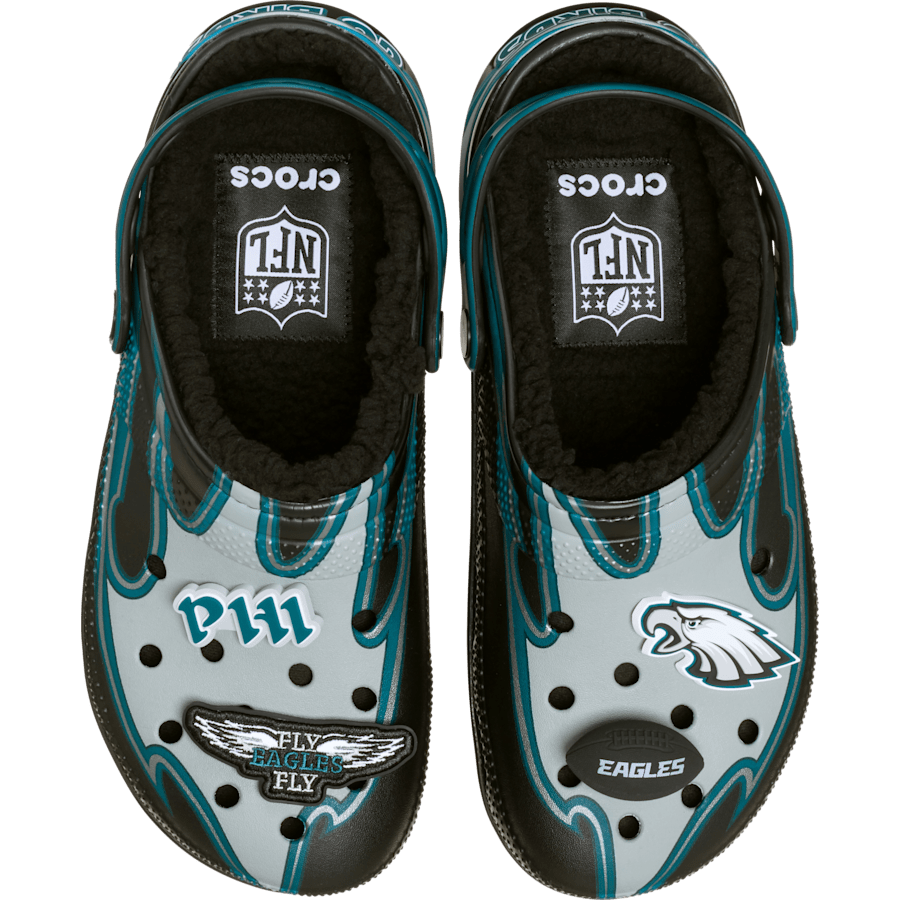NFL Philadelphia Eagles Classic Lined Clog - Crocs - US 9222