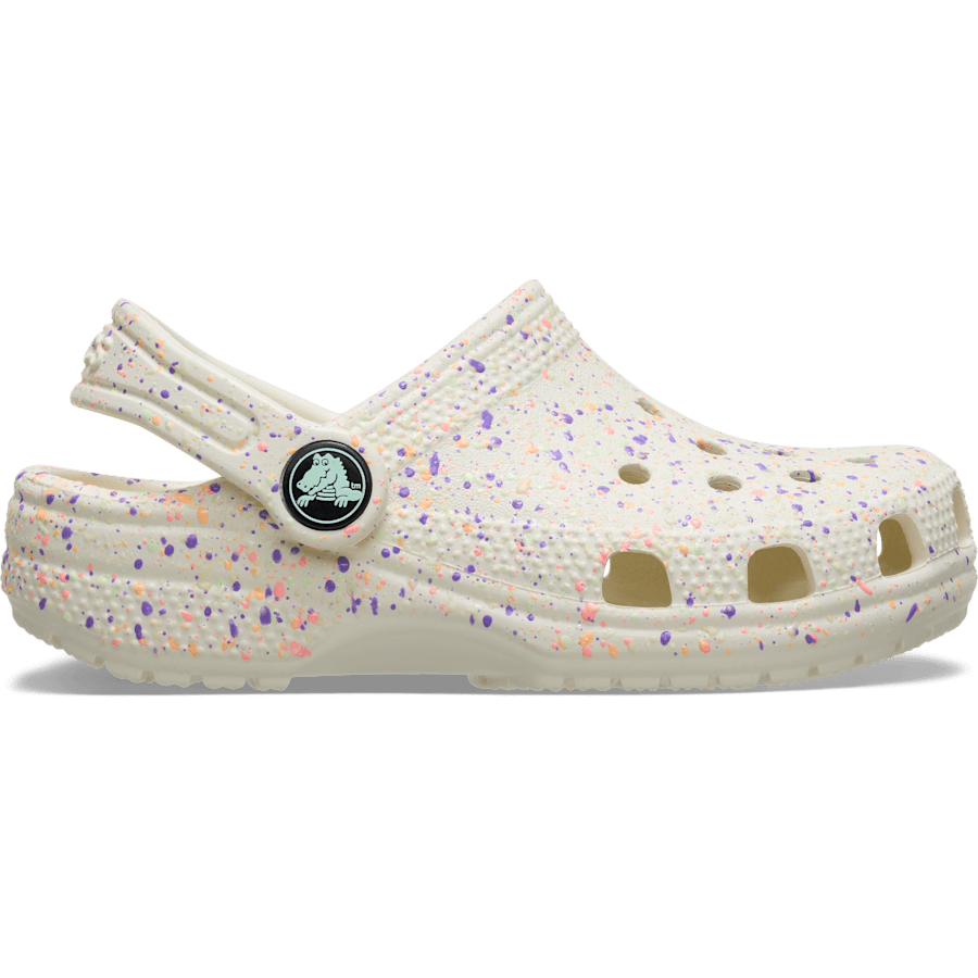 Kids' Classic Glow Paint Splatter Clog - Crocs - US 1043