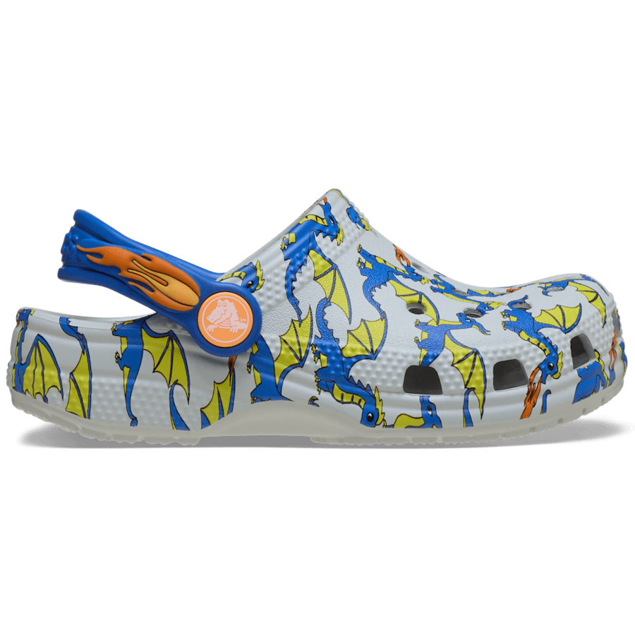 Toddler Classic Dragon Graphic Clog - Crocs - US 8519