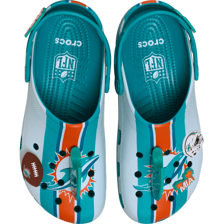 NFL Miami Dolphins Classic Clog - Crocs - US 5025