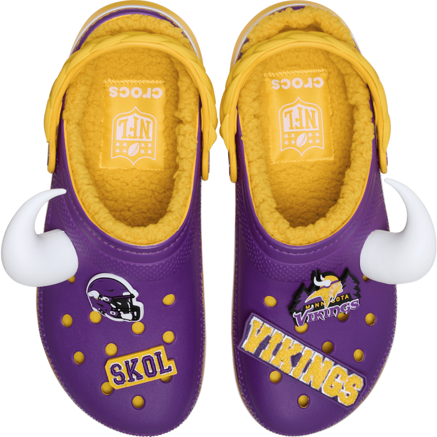 NFL Minnesota Vikings Classic Lined Clog - Crocs - US 8153