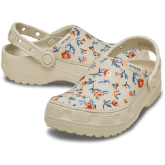 Classic Crafted Floral Clog - Crocs