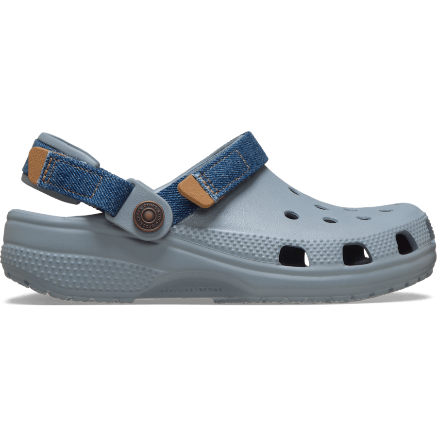 Kids' Classic Denim Adjustable Backstrap Clog - Crocs - US 5565