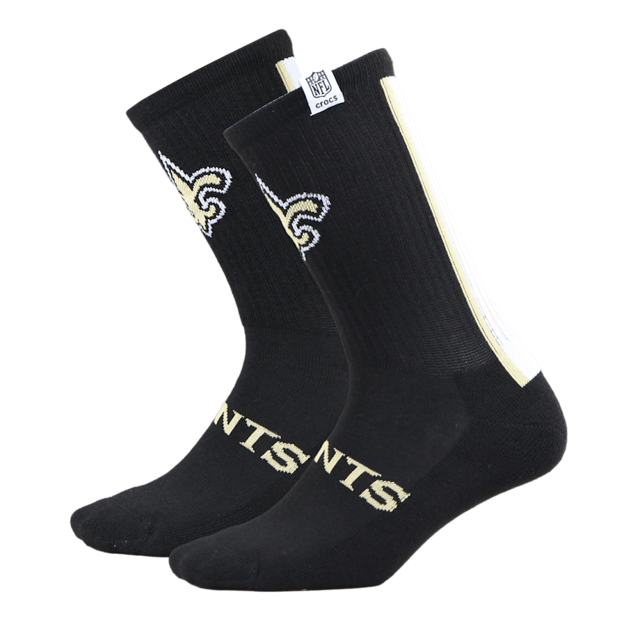 NFL New Orleans Saints Crocs Socks - Crocs - US 6071