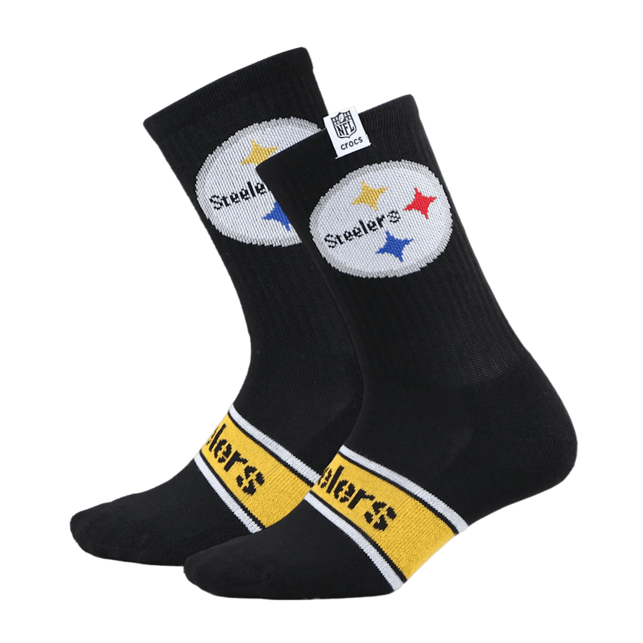 NFL Pittsburgh Steelers Crocs Socks - Crocs - US 4682