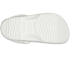 Women Classic Printed Floral Clog White / Multi | Crocs Clogs