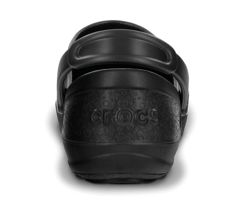 Women Mercy Work Clog Black / Black | Crocs Clogs