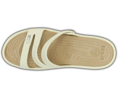 Women Patricia Sandal Oyster / Gold | Crocs Sandals