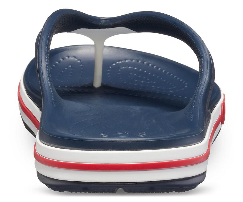 Women/Men Bayaband Flip Navy / Pepper | Crocs Sandals